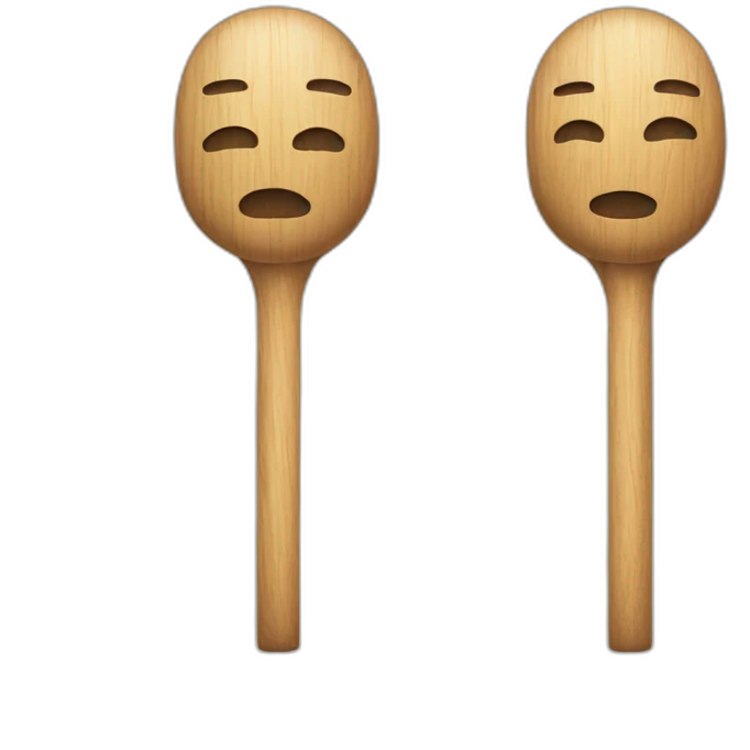 japanese style wooden stick  emoji