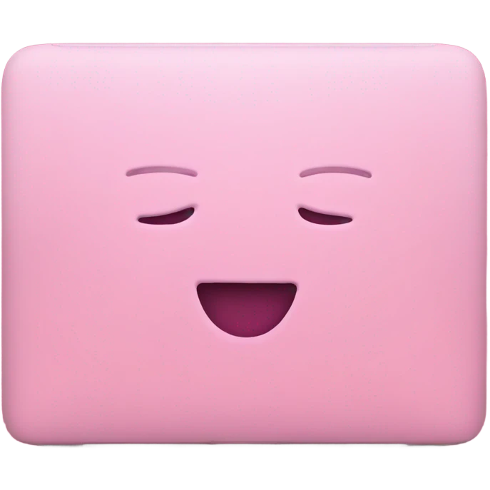 pink MacBook emoji