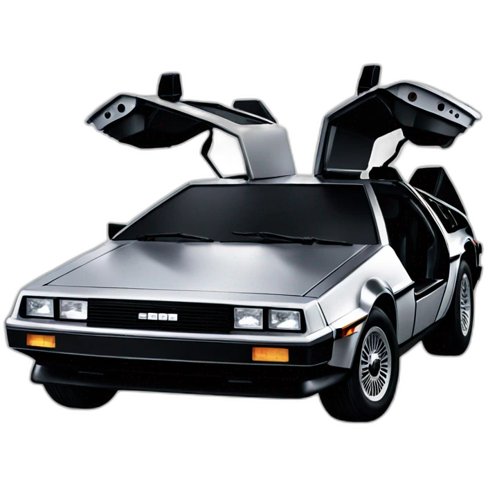 Delorean emoji