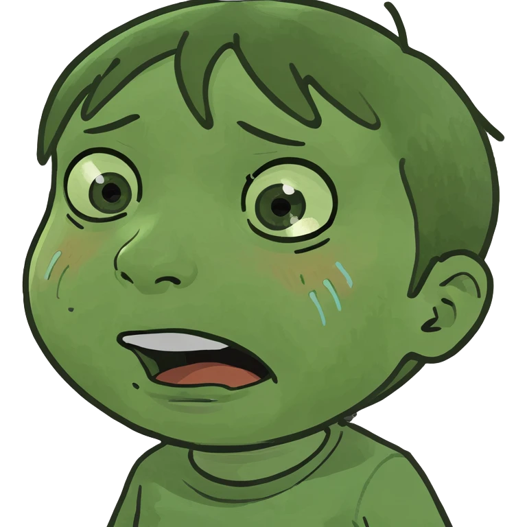 little boy crying emoji