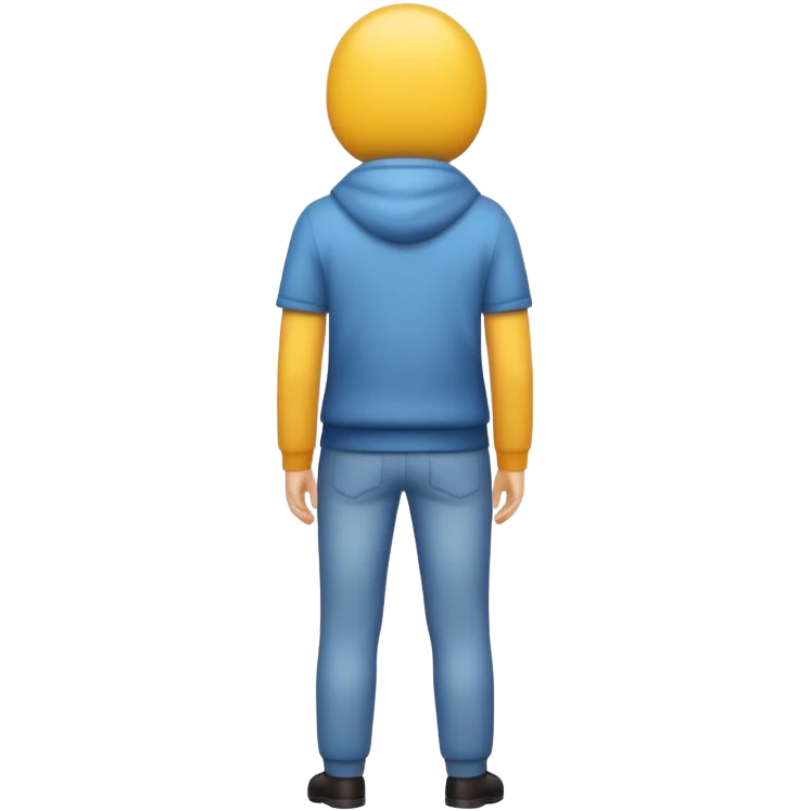 Un emoji qui montre son derrière mais io faut qu'il soit habillé  emoji