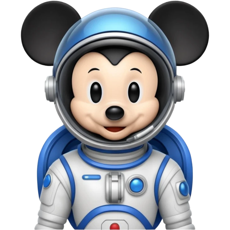 MICKEY DANS UN HABIT DE COSMONAUTE  emoji