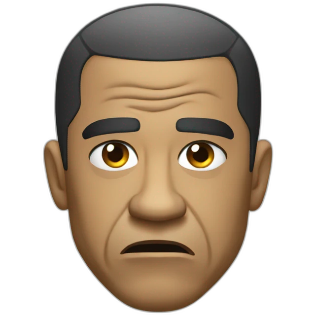 Angry Obama emoji