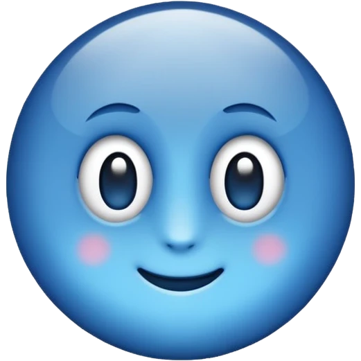 Blue tick emoji