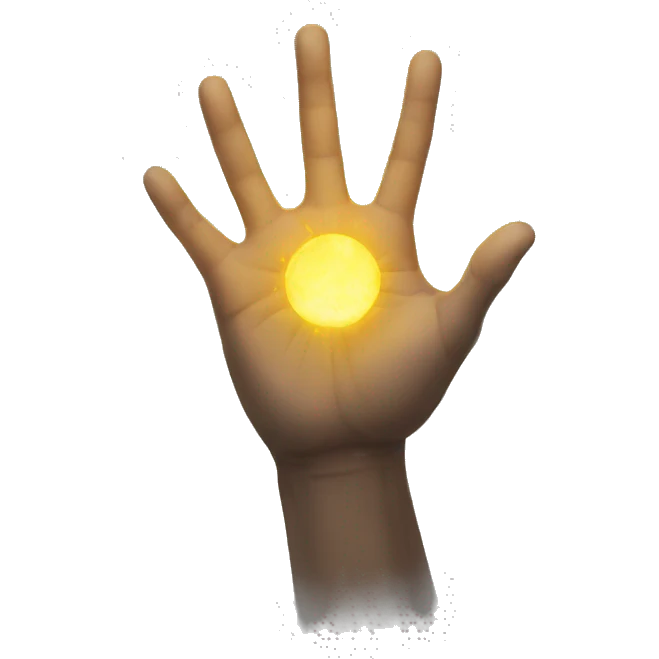 hand of god emoji