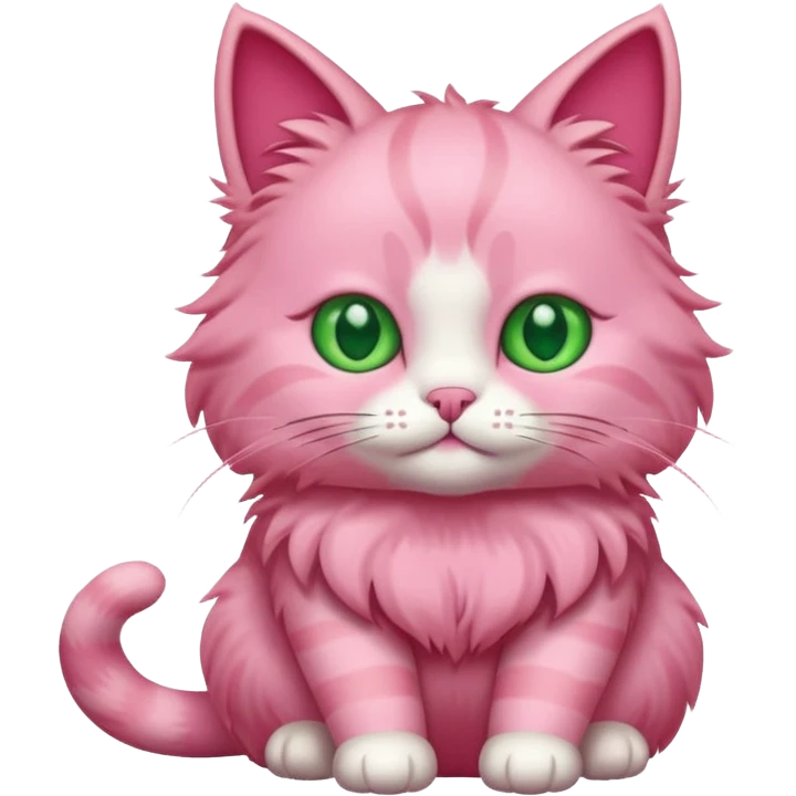 pink cat emoji