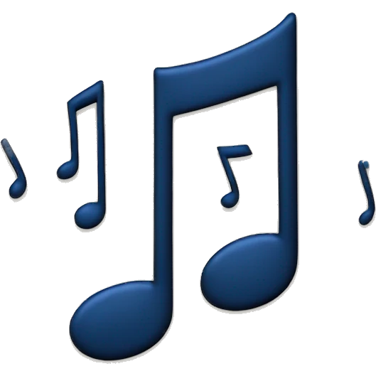 broken apart music note emoji