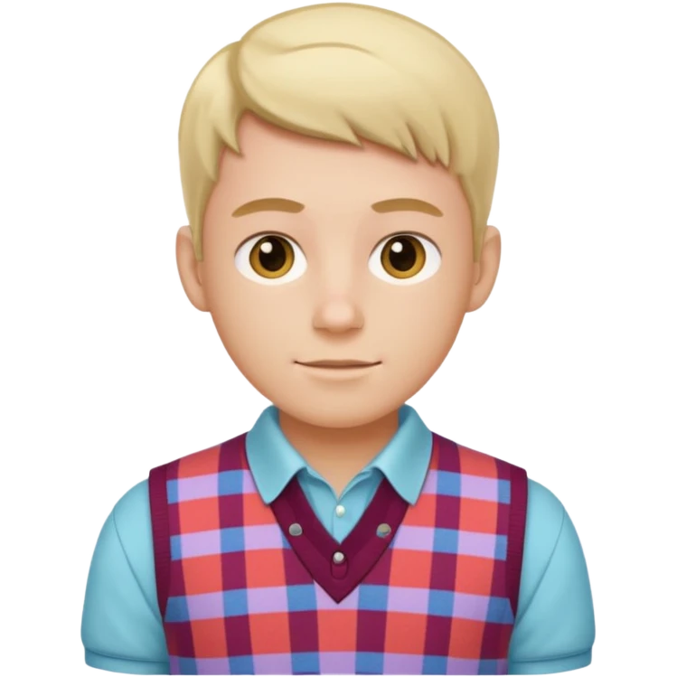 Make me a preppy aesthetic emoji