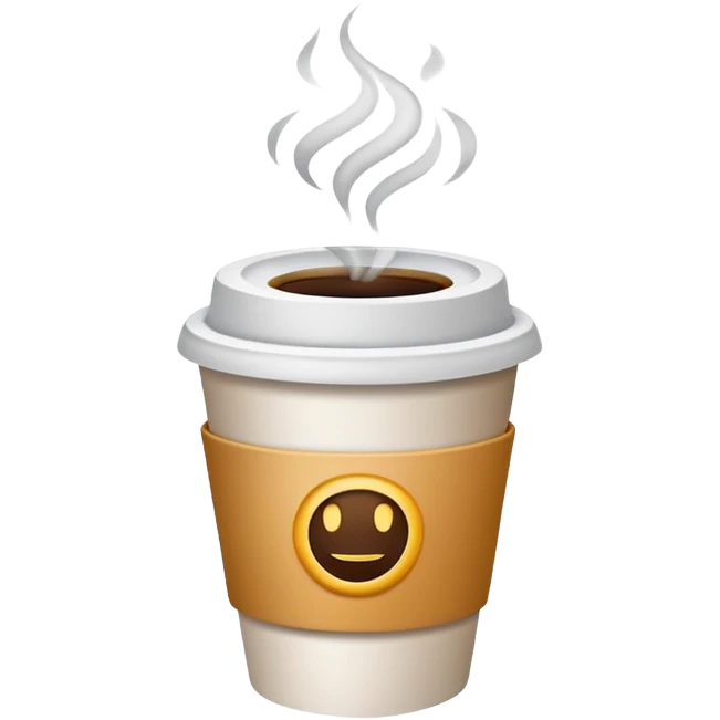 coffee to go cup emoji