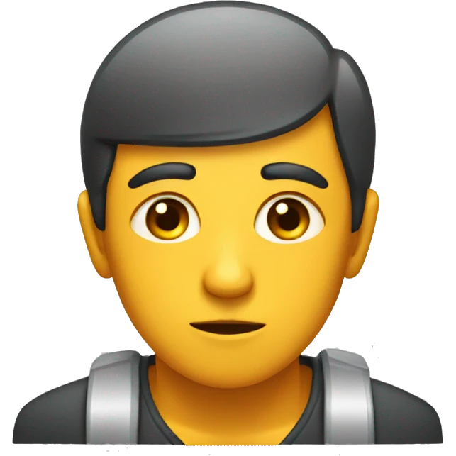 Sad Amazon worker  emoji