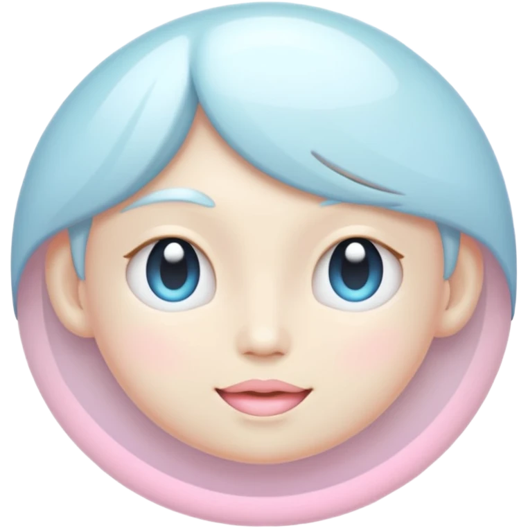 pastel whitish light pale divine shiny aesthetic  emoji