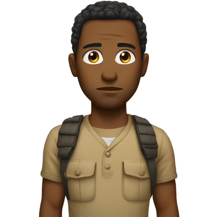 thousand yard stare emoji