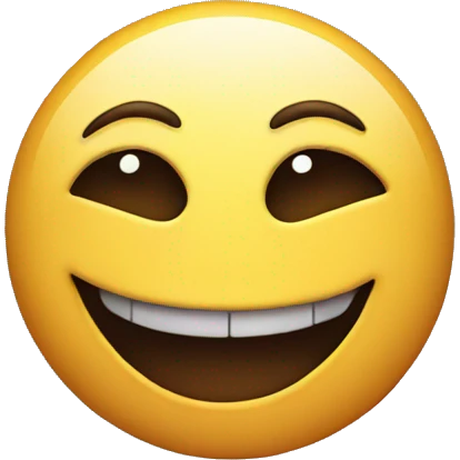 creepy smiling face emoji