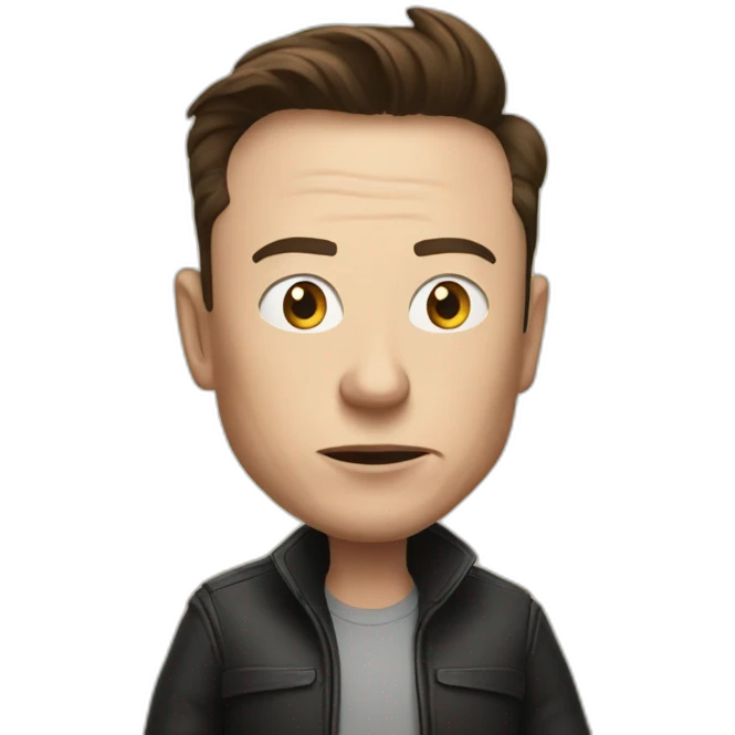 evil Elon musk emoji
