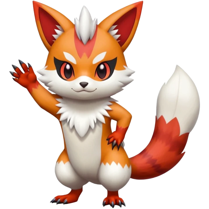 Furret-Litten-Zangoose-Hybrid (Full body) emoji