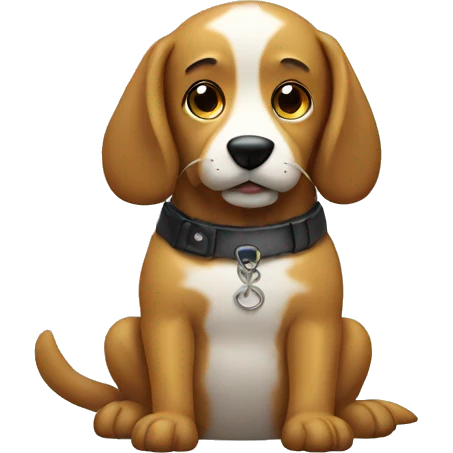 dog with bass emoji