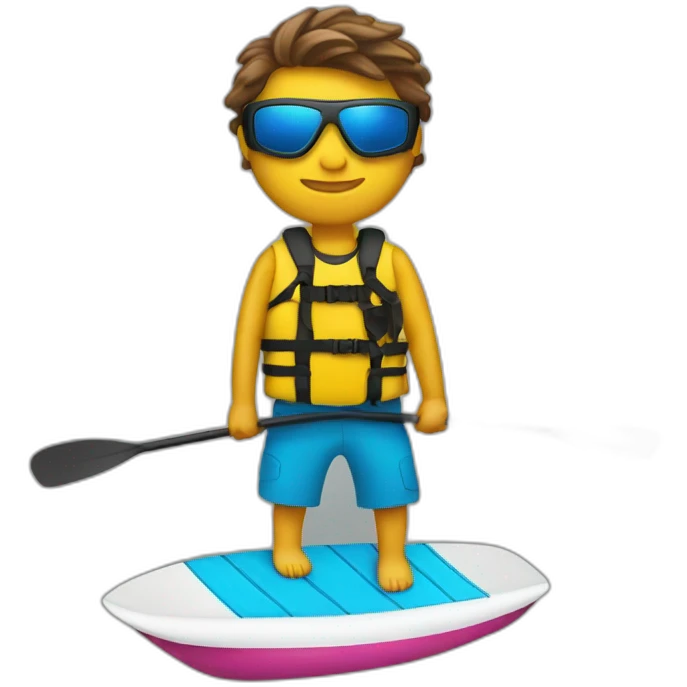 Wakeboarder emoji