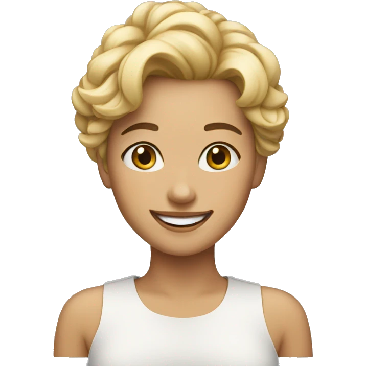 woman smile emoji