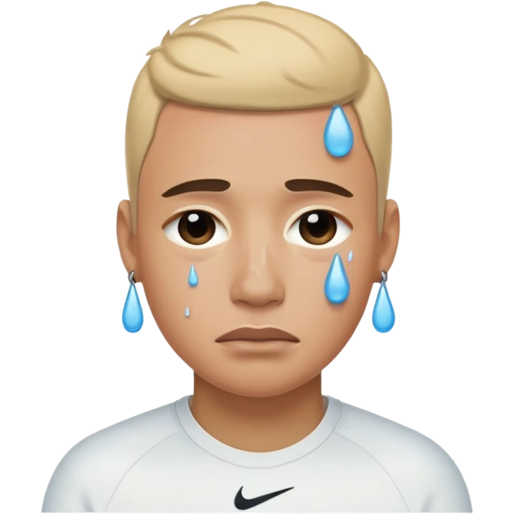make a crying person i nike tech emoji emoji