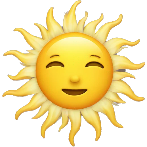 sun emoji