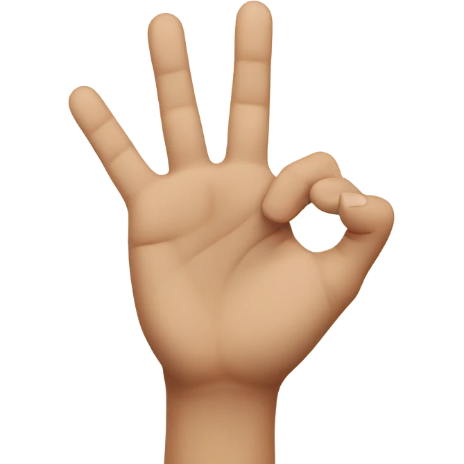 Asian hand sign of a heart pointer finger and thumb  emoji