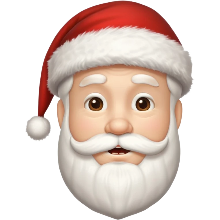 santa claus con ortodoncia emoji