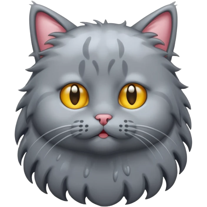 wet cat emoji
