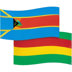 Rwanda and Congo flag emoji