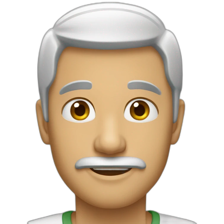 طفل أبيض كيرلي شهر emoji