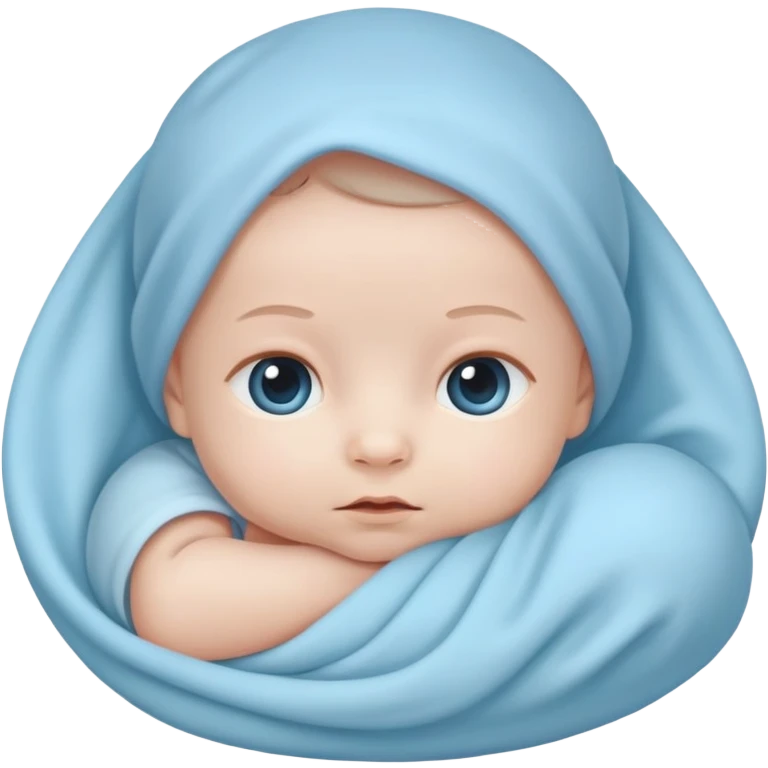 newborn pastel blue emoji