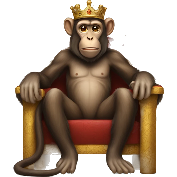 monkey with thrones emoji