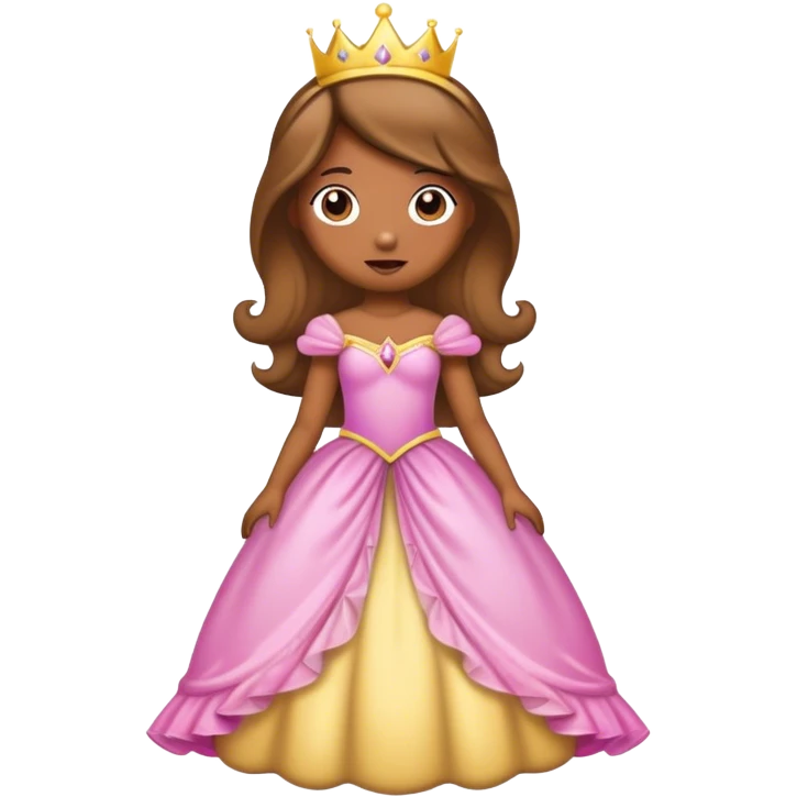 A poop dressed as a princess  emoji