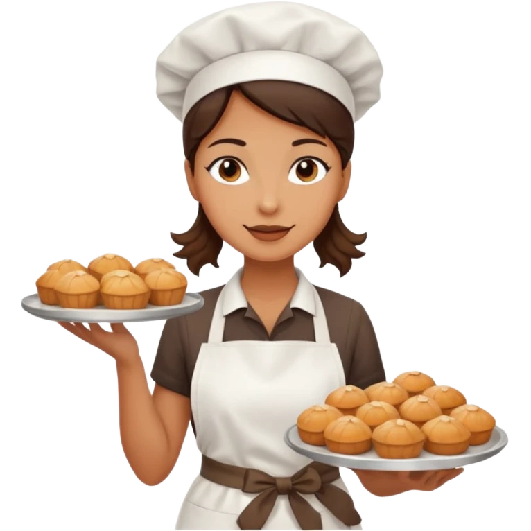 Street Baker woman  emoji