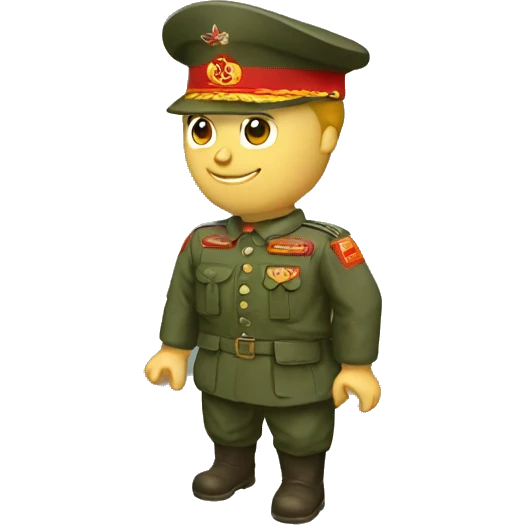 the USSR Soldier emoji