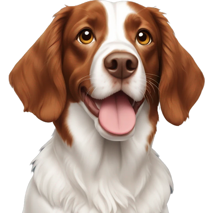 Brittany spaniel emoji