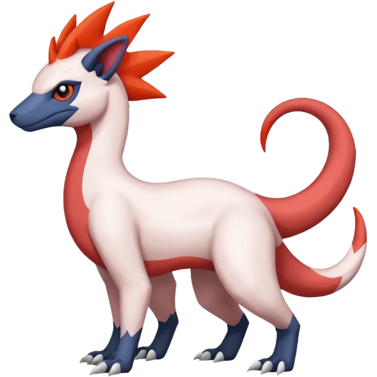 Absol-Salazzle-Typloshion-Salandit-Zangoose-Fusion (full body) emoji