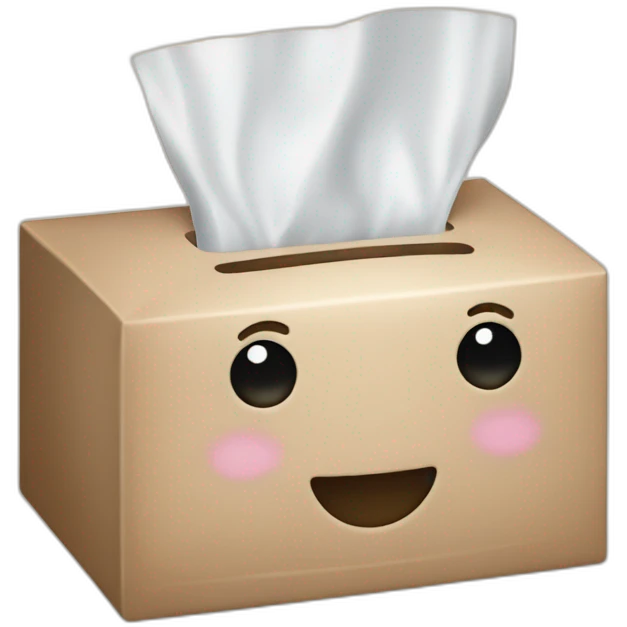 tissue box emoji