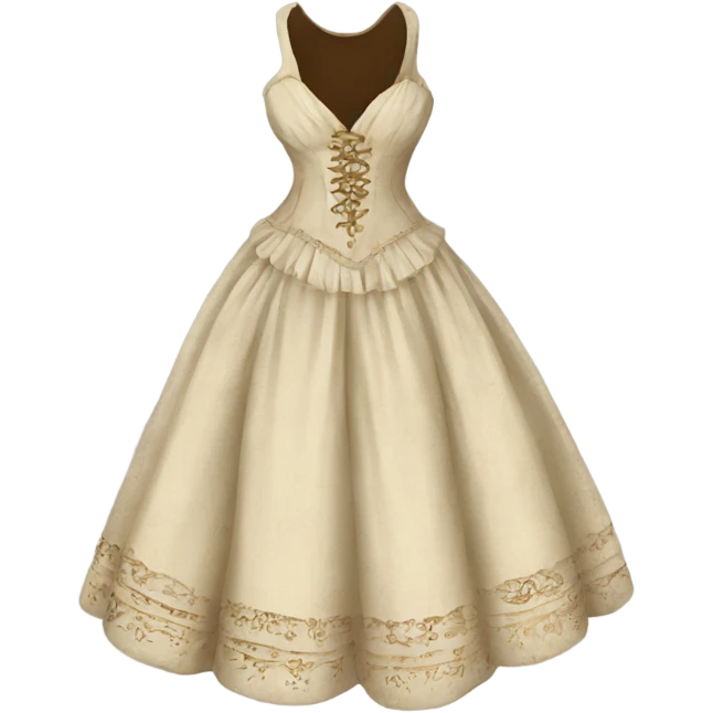 antique dress emoji