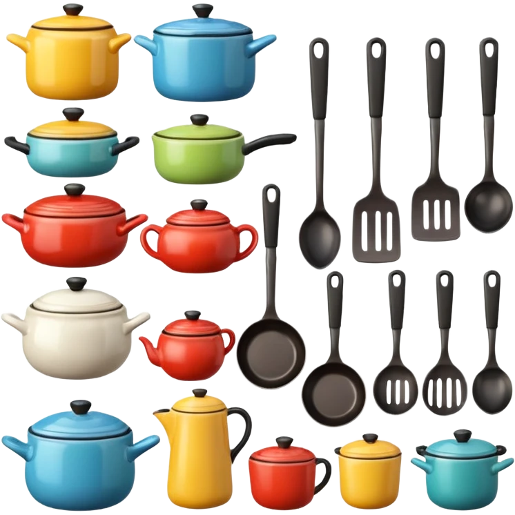 kitchen items emoji