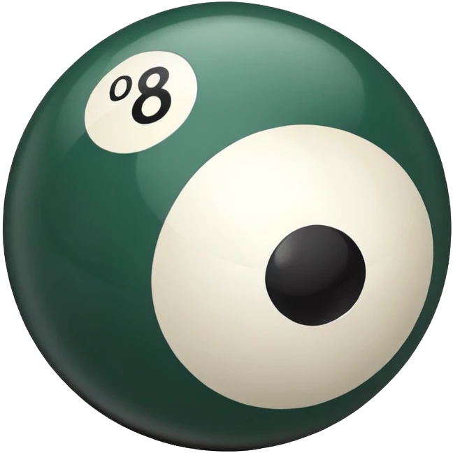 billiard pol bal 8 emoji