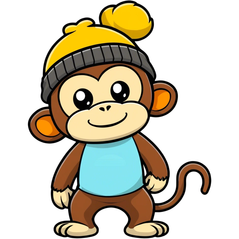 Mono con gorro? emoji