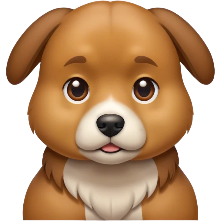 Dog shrugging shoulders  emoji