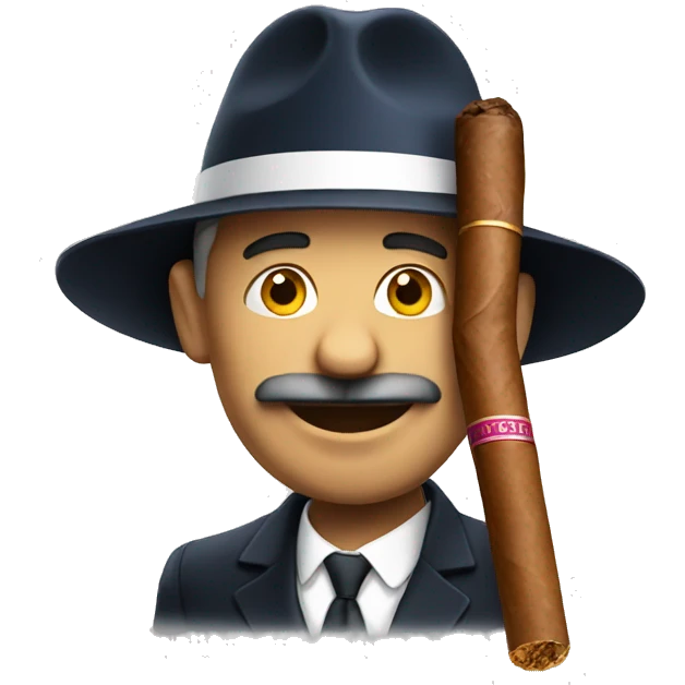 French with a cigar emoji