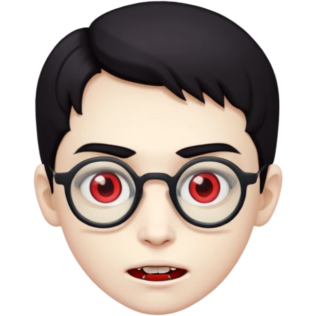 vampire kids with opticals emoji