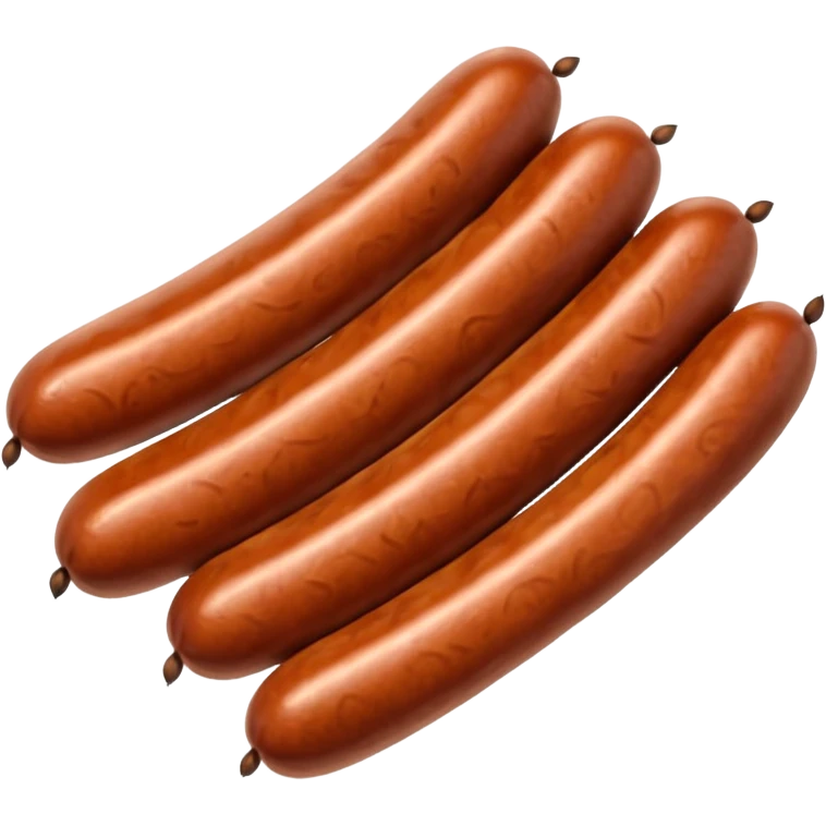 Linked sausages
Apple emoji style emoji