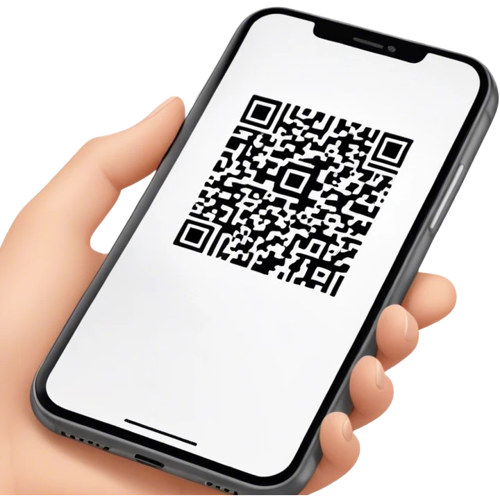 scan a qr code with your phone emoji