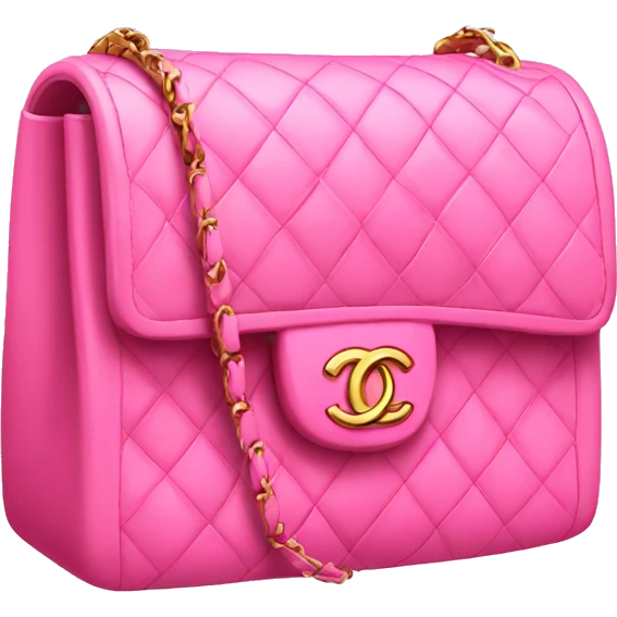 Pink Chanel bag  emoji