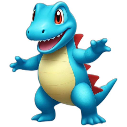totodile dancing emoji