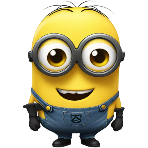 Minion with sunglasses emoji