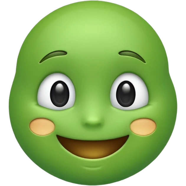 cute green emoji  emoji